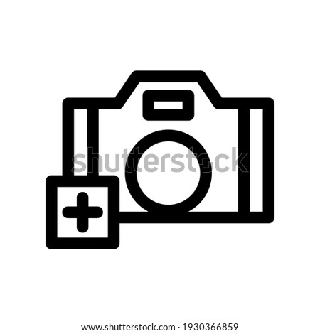 camera add icon or logo isolated sign symbol vector illustration - high quality black style vector icons
