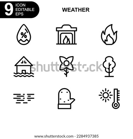 weather icon or logo isolated sign symbol vector illustration - Collection of high quality black style vector icons
