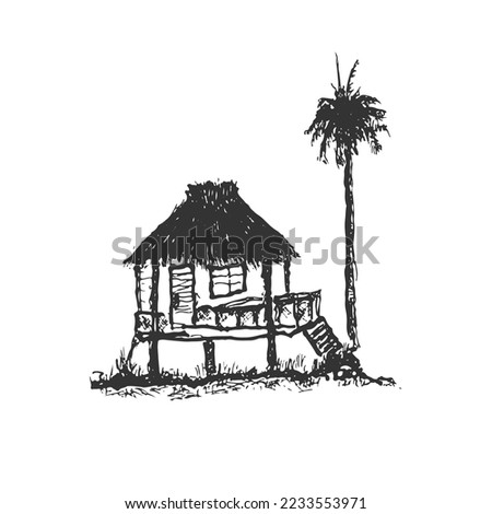 Similar – Image, Stock Photo Old hut at the Duisitzkar lake