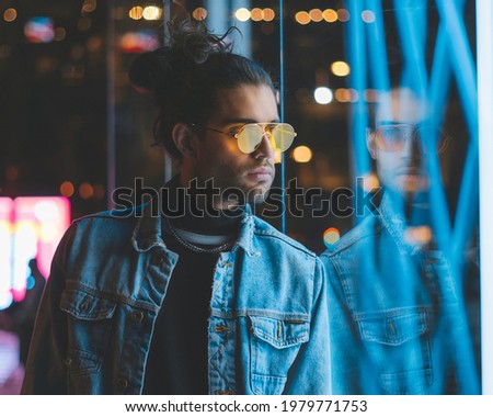 Similar – Image, Stock Photo In the streets of New York