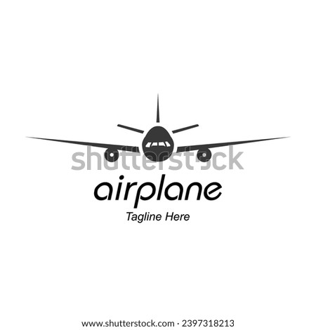 Air Plane Logo Design Template.