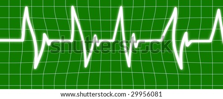 green heart monitor