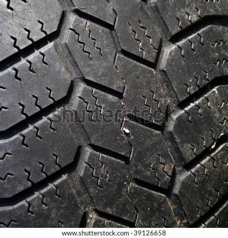 Tyre Texture Stock Photo 39126658 : Shutterstock