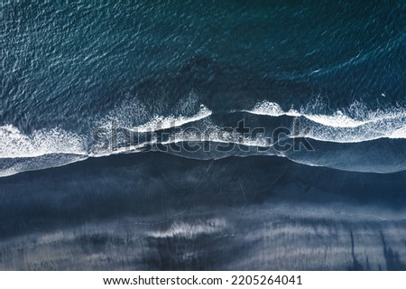 Similar – Image, Stock Photo Iceland from above drone image