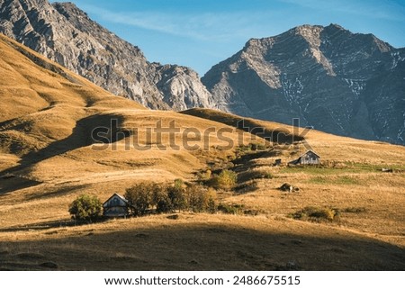 Similar – Image, Stock Photo massif Wooden hut Hut