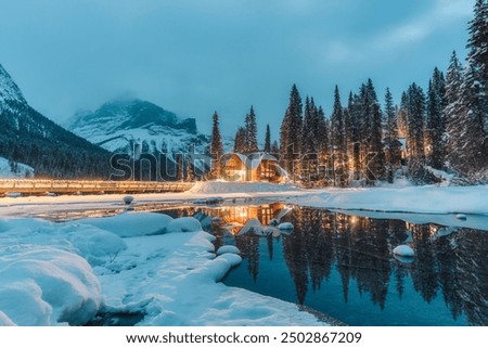 Similar – Image, Stock Photo winter Landscape