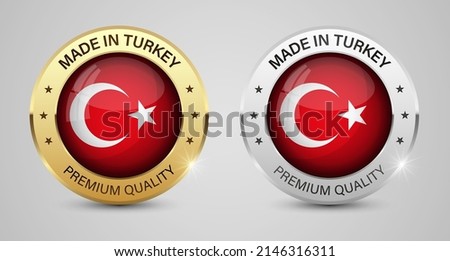 Made in Turkey graphics and labels set. Some elements of impact for the use you want to make of it.