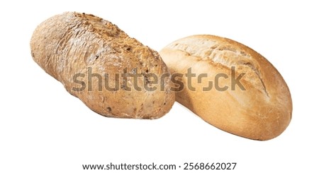 Similar – Image, Stock Photo Closeup of a loaf of bread