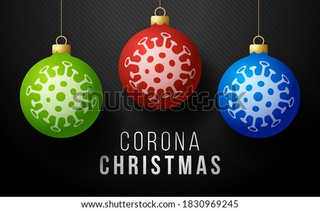 Similar – Image, Stock Photo Corona and Christmas