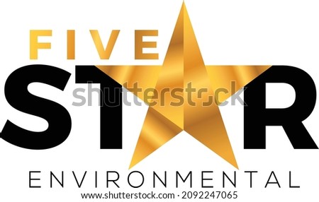 Five Star Environmental logo design
