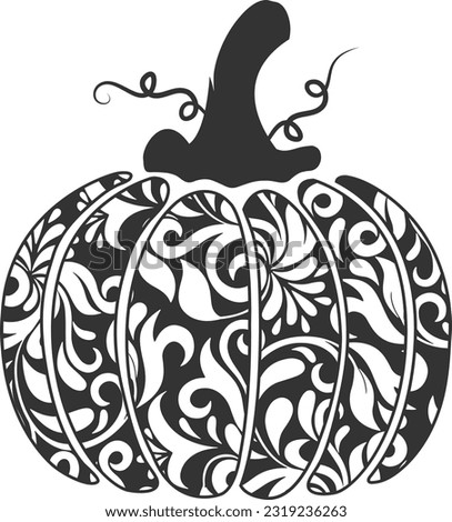 Mandala Pumpkin - Fall Design