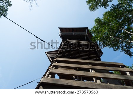 Bird Tower in Mangrove.
