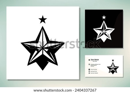 Septa Gram Seven Pointed Star logo design