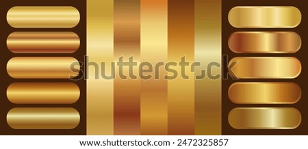 Foto Bild Einfaches goldenes Blatt auf einem goldenen Hintergrund