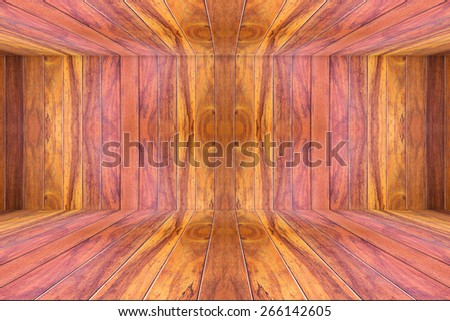 wooden texture with brown wooden floor inside and interior
