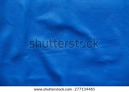 Abstract blue cow leather texture background
