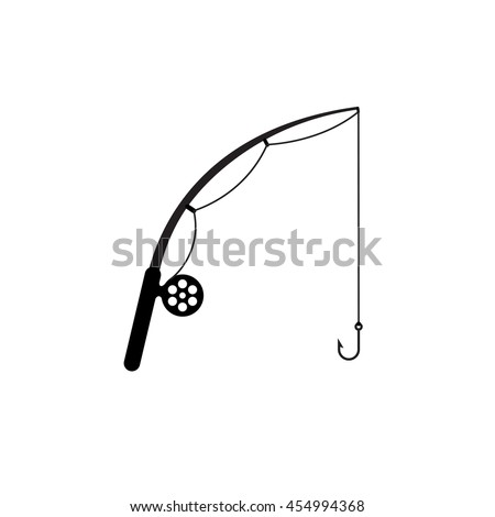 Download Fishing Pole Silhouette At Getdrawings Free Download