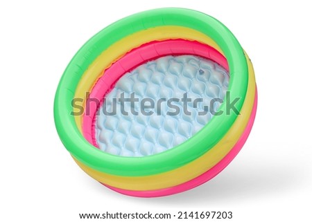 Similar – Image, Stock Photo Paddling pool in the backyard