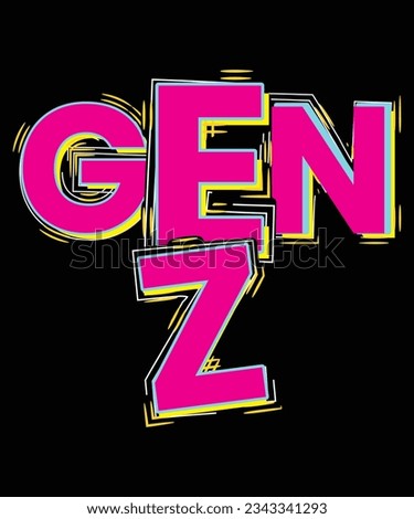 Gen Z T shirt design, Born in 90's t shirt design
