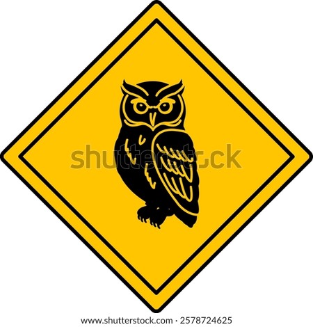 Similar – Image, Stock Photo Bird on road sign in front of Elbe river bank landscape