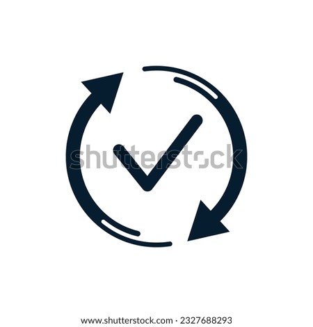 Outcome concept. Vector icon isolated on white background.