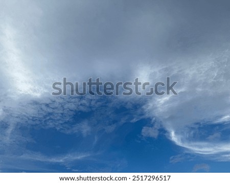 Similar – Image, Stock Photo Text free space cloudy