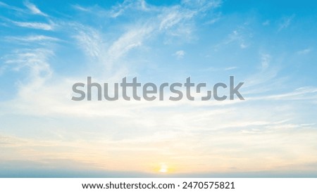 Similar – Image, Stock Photo sunset on the coast of the lake. Natural landscape. reflection, night city illumination, blue sky and yellow sunlight. landscape during sunset.