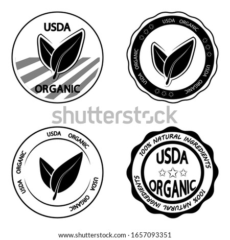 Transparan Gmo Free Usda Organic Logo, Label, Text, Word Hd ...