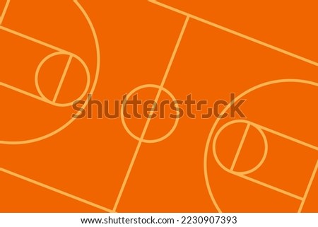 vector graphic background basketball court no people for background - illustratrion website card poster calendar printing