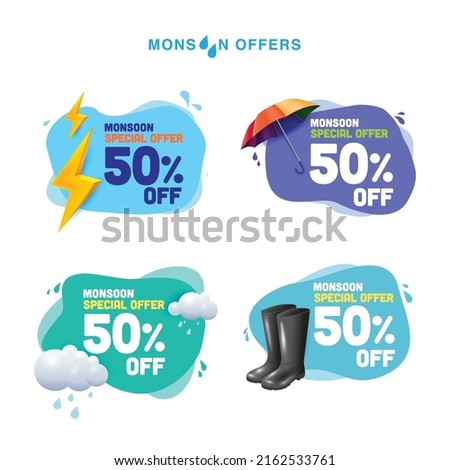 Monsoon offer units with monsoon element - monsoon season sale