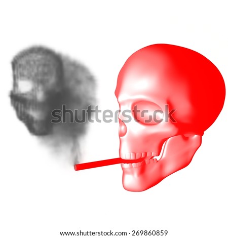 skull smoke