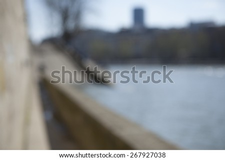 Blur Background Paris, France