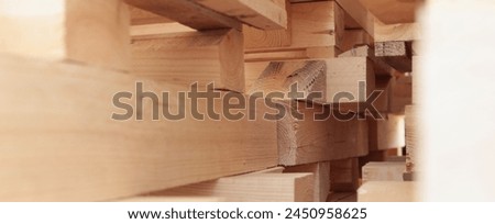 Similar – Image, Stock Photo Male woodworker cutting wood in workshop