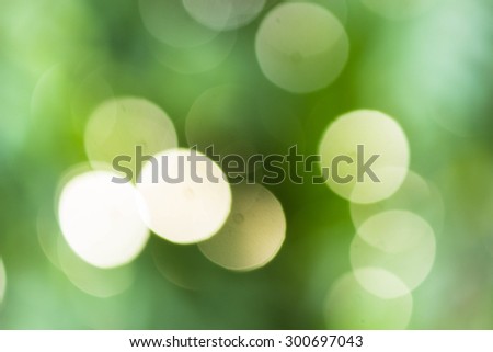 Abstract green nature background, blurred by camera
