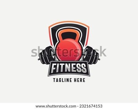 Vector fitness and crossfit healthy car logo gradient