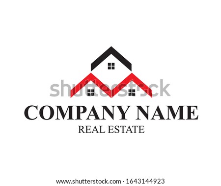 real estate home property logo design business