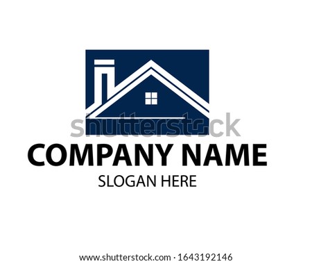 real estate home property business logo design