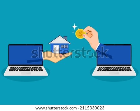 Buying and selling real estate through online channels. online house trading ideas
