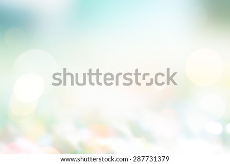 Abstract pastel style, blurred grass on ground in the nature, Summer and spring light sunshine concept, Soft focus and blur