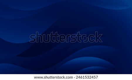 Experience the modern elegance of the abstract gradient wave background. Its dark blue waves create a captivating atmosphere for websites, social media, advertising, and presentations