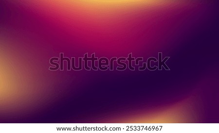 A blurred gradient background with a dark purple base and a faint yellow hue at the bottom right corner, creating a soft, abstract look.