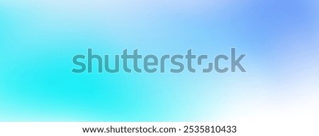 A smooth, gradient background transitioning from vibrant cyan blue to a lighter, more subtle blue, fading into white at the bottom.