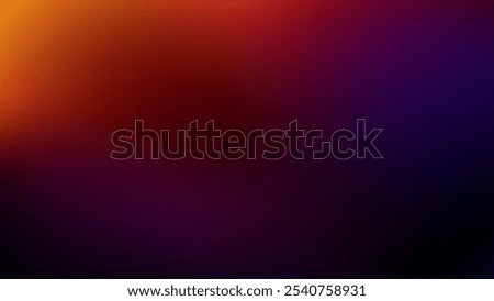 The image is a blurred background with a gradient from orange to red, purple, and finally dark blue in the bottom corner.