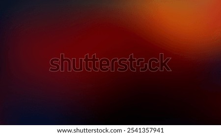 A simple gradient background transitioning from dark blue to deep red and finally a bright orange in the upper right corner.