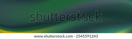 A blurred abstract background featuring a smooth gradient transition from dark green to a lighter green and a hint of yellow at the bottom.