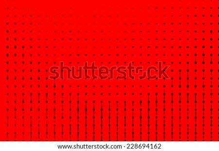 Abstract blur spot background in red and black