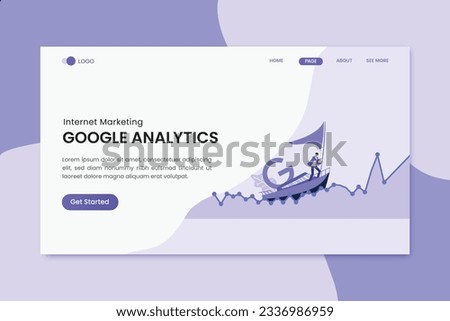 Google Analytics Marketing Landing Page
