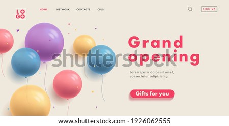 Similar – Image, Stock Photo Balloon colorful circle round ball fly  sky blue texture symbol decoration ornament background wallpaper texture pattern celebration festival party pastel carnival adventure event gift retro summer
