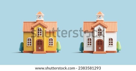 Real estate vector icon on a white background
