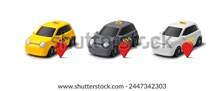 Similar – Image, Stock Photo taxi Transport